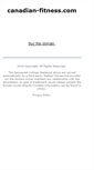 Mobile Screenshot of canadian-fitness.com